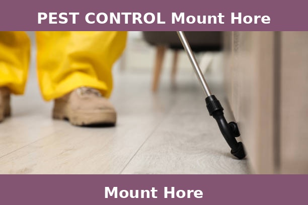 PEST CONTROL Mount Hore